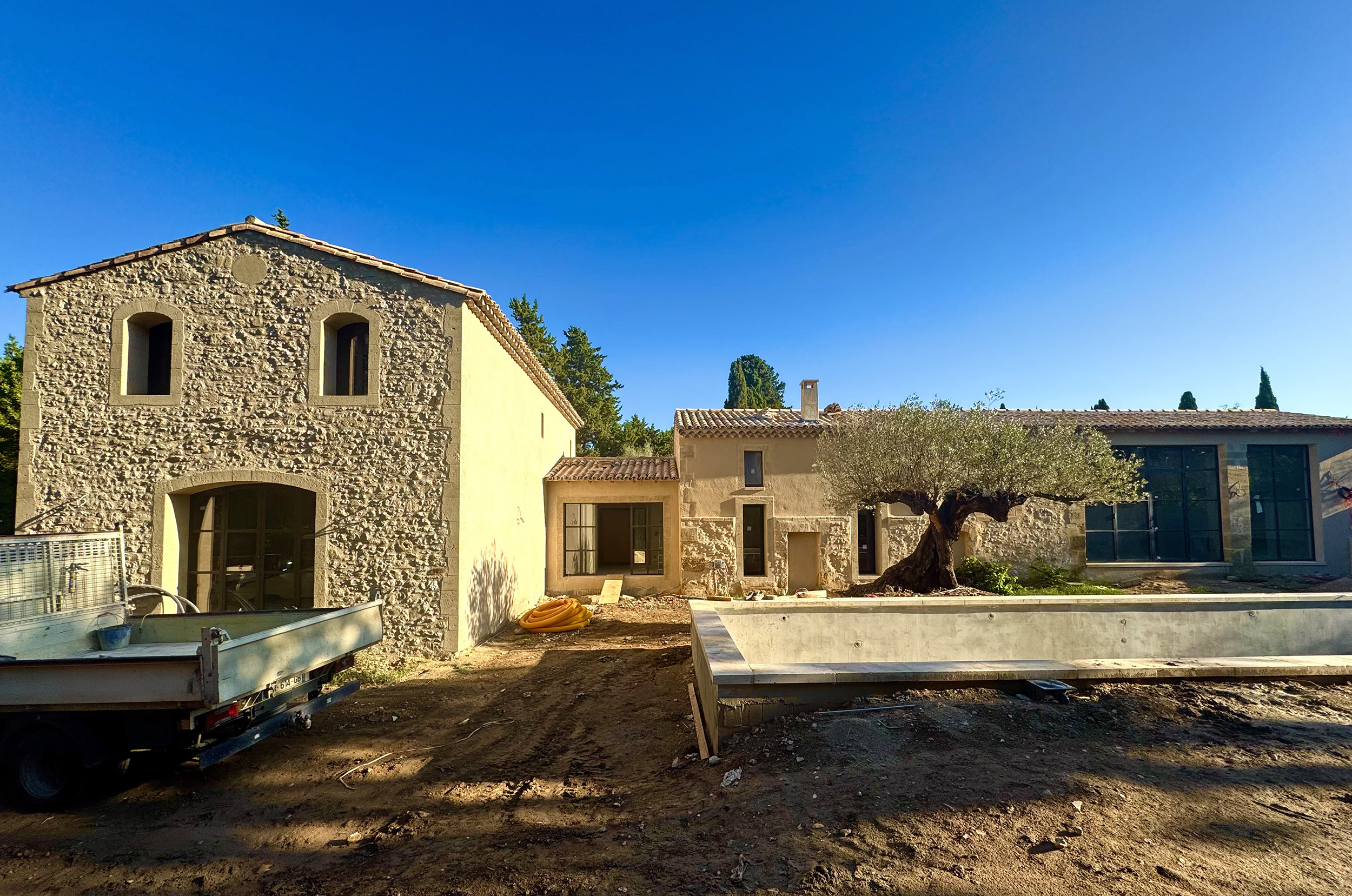 rénovation mas provence woumart